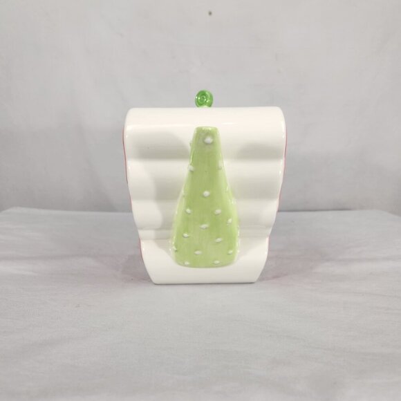 Ellen Krans Butterfly Teapot Coynes & Co 2003 Pink Purple Green Collectable - Picture 2 of 12